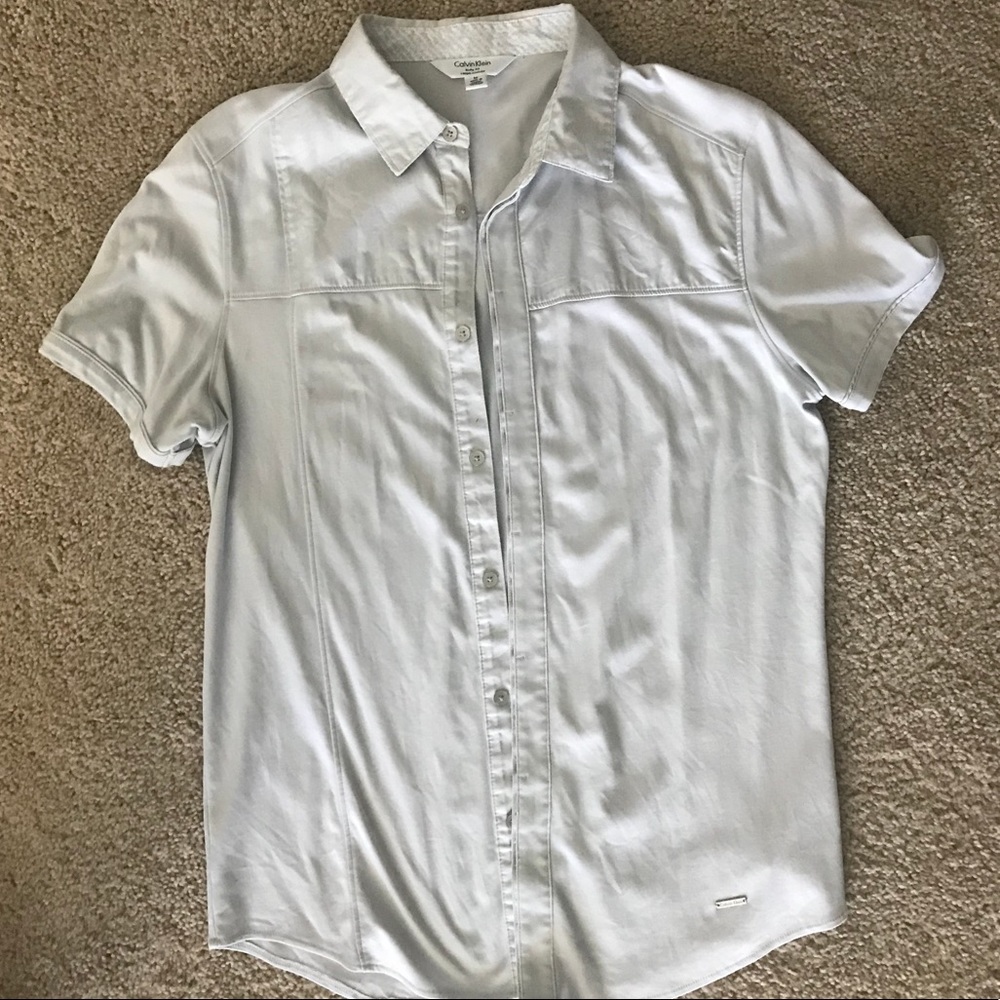 Calvin Klein trim fit button up